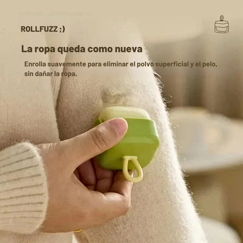 ROLLFUZZ - Mini Rodillo para pelusas